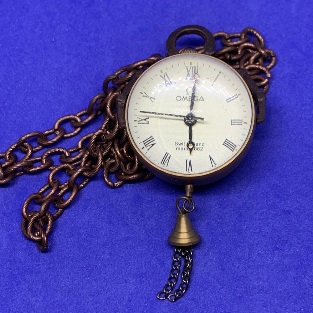 Locket Like Watch Pendant. Actually Keeps Time. Very Vintage Steampunk Cool.